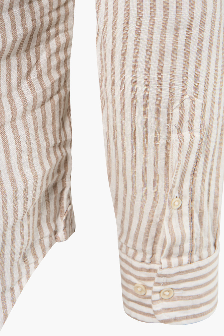 Hemd met lange mouwen - beige