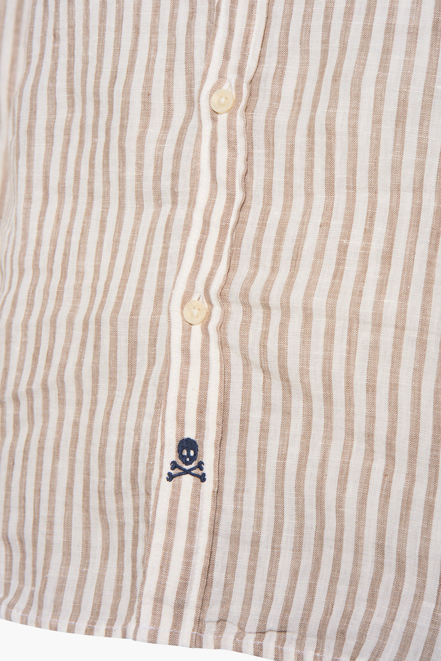 Hemd met lange mouwen - beige