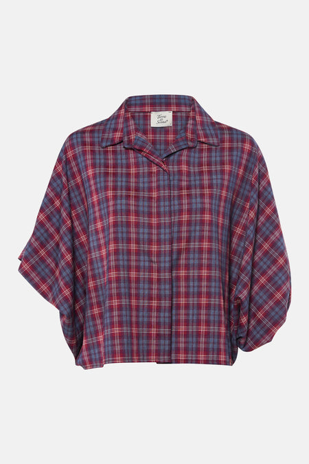 Blouse à manches courtes - Multicolore