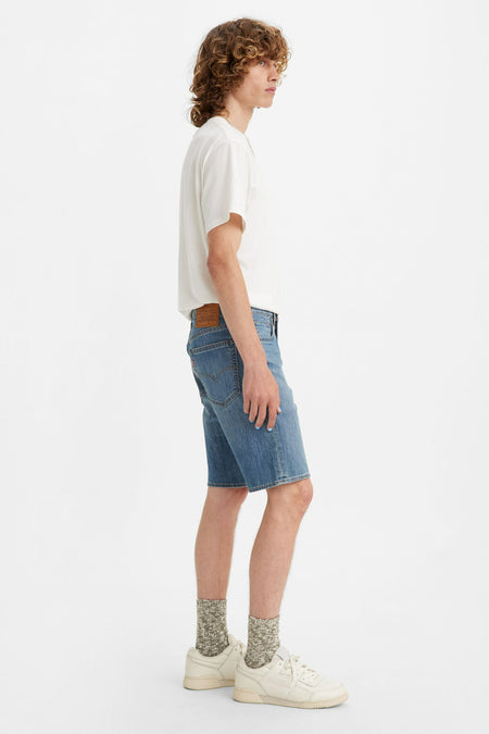 Short - mid blue denim