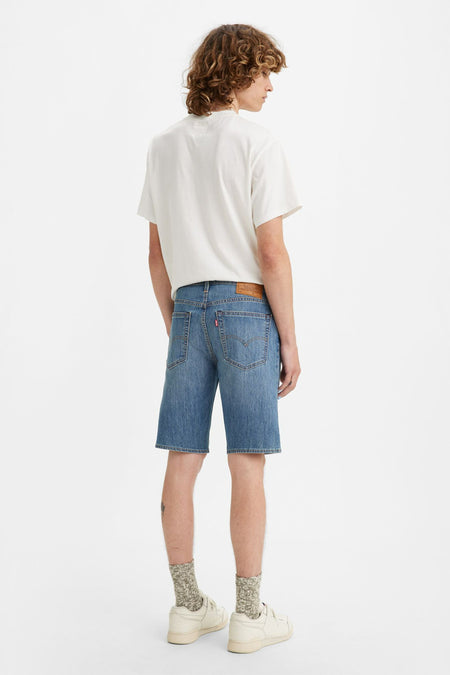 Short - mid blue denim