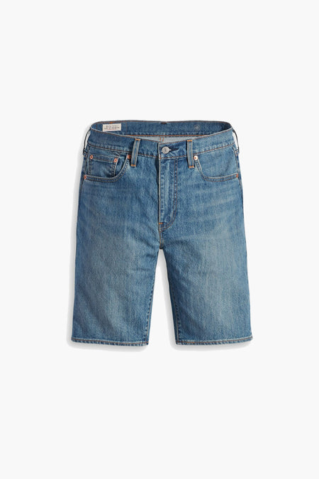 Short - mid blue denim