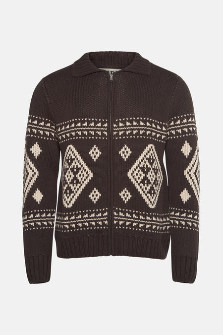Gilet - bruin
