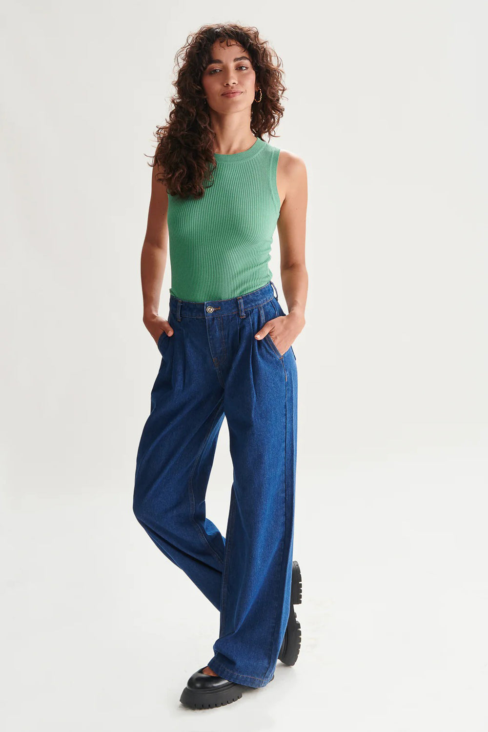 Top (zonder mouwen) Groen - 24 colours GmbH