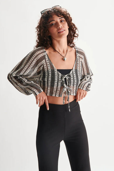 Blouse - zwart