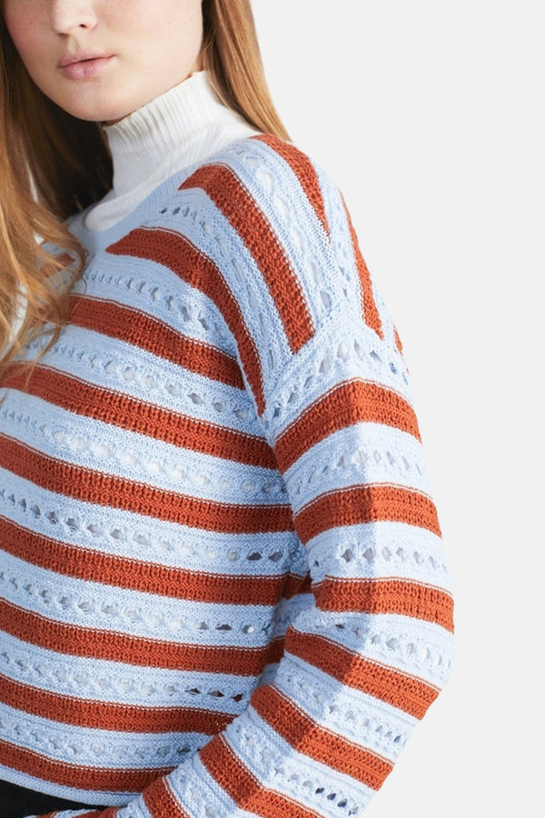Pull col O Bleu - 24 colours GmbH