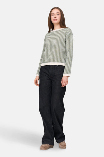 Pull met ronde hals - groen - 24 colours GmbH - 4