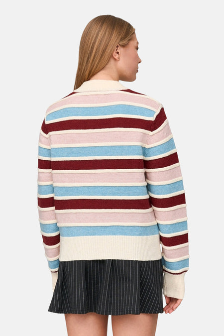 Trui met ronde hals multicolor - 24 colours GmbH