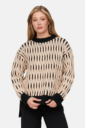 Pull à col rond - Multicolore - 24 colours GmbH - 4