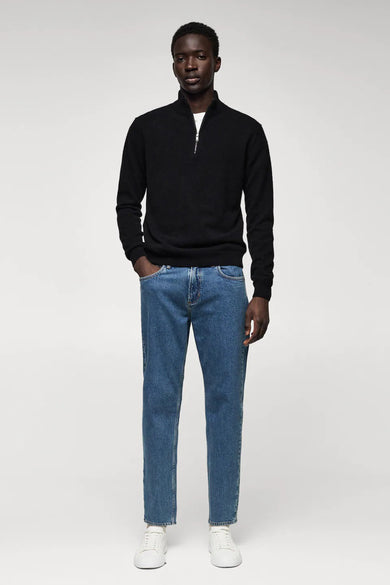 Slim jeans - mid blue denim