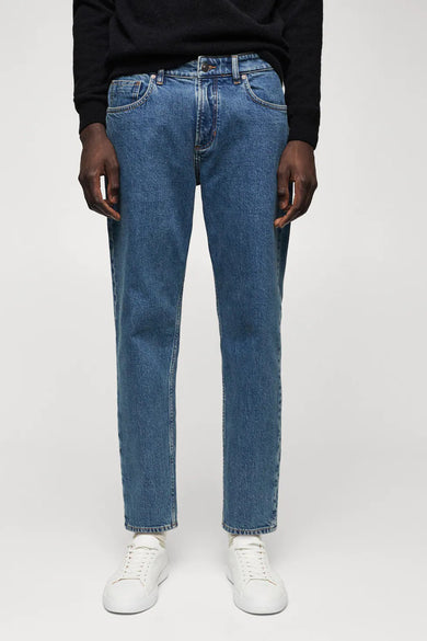 Slim jeans - mid blue denim