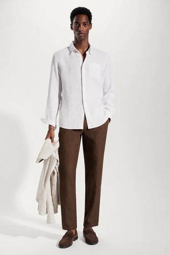 Kostuumbroek - bruin - MANGO