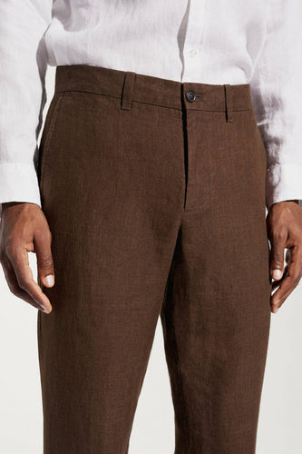 Kostuumbroek - bruin - MANGO