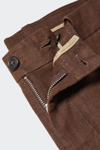 Kostuumbroek - bruin - MANGO