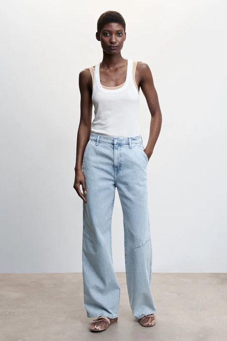 Straight jeans - denim