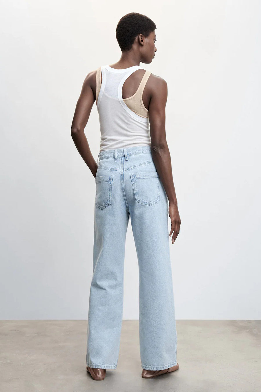 Straight jeans - denim