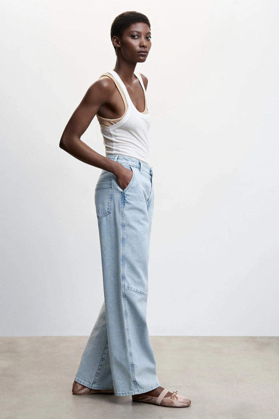 Straight jeans - denim