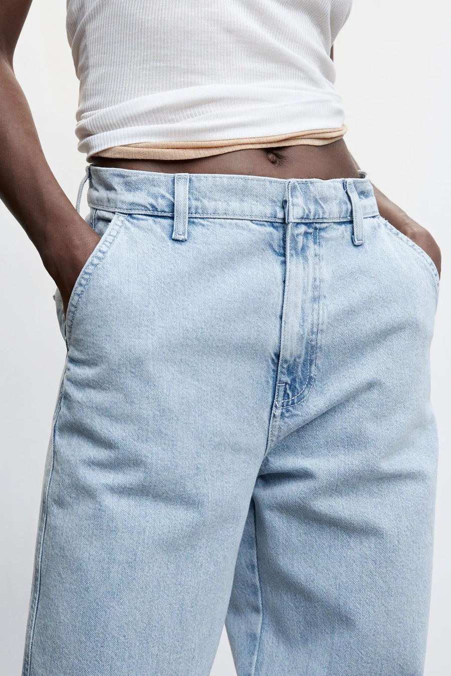 Straight jeans - denim