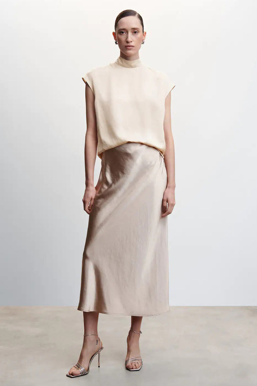 Blouse - beige