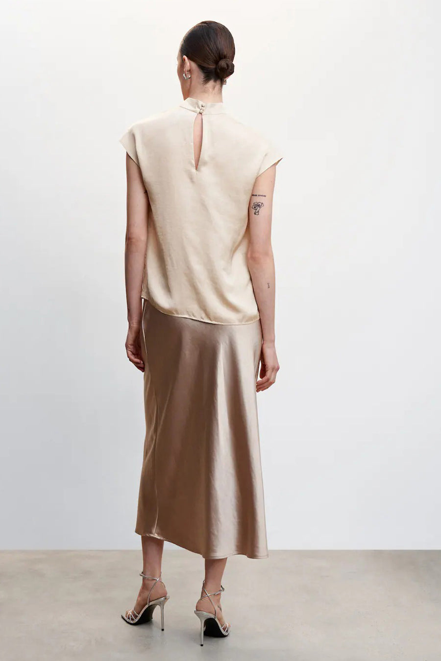 Blouse - beige