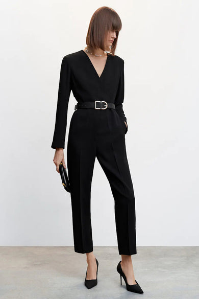 Jumpsuit - zwart