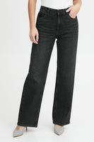 Jeans wide Dark blue denim - PULZ