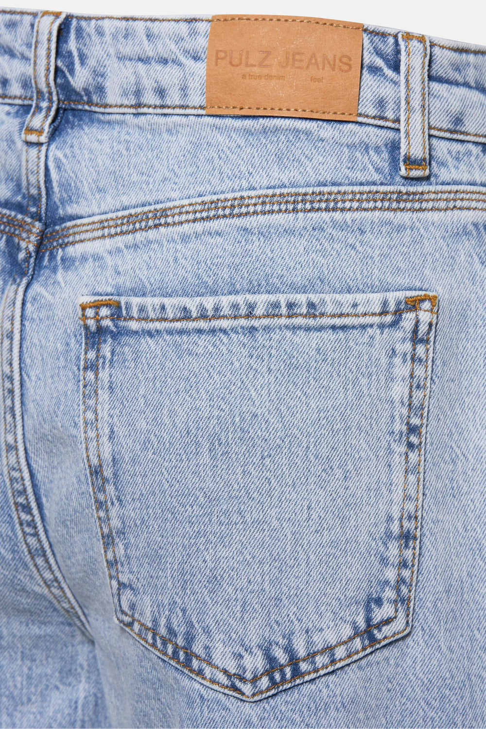 Jeans wide Dark blue denim - PULZ
