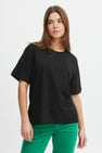 T-shirt met korte mouwen - zwart