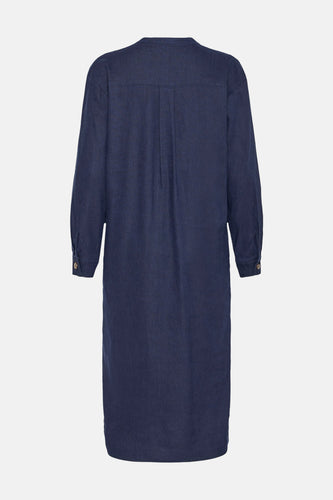 Kleedje met lange mouwen - Donkerblauw - PULZ