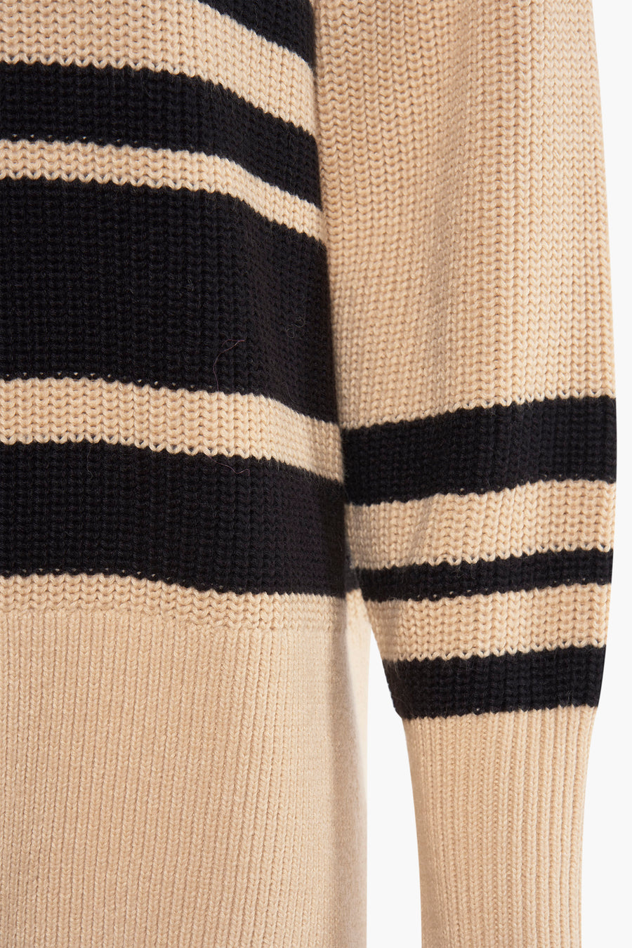 Pull met rolkraag - beige - PULZ