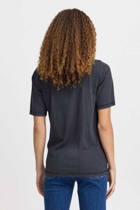 T-shirt met korte mouwen - zwart