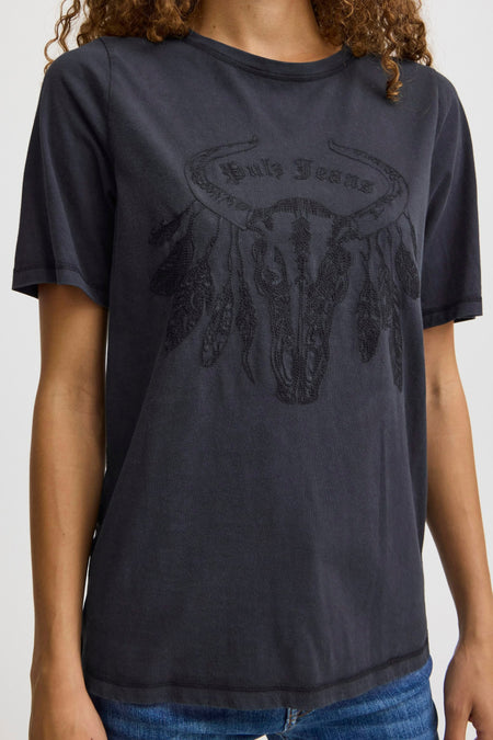 T-shirt met korte mouwen - zwart