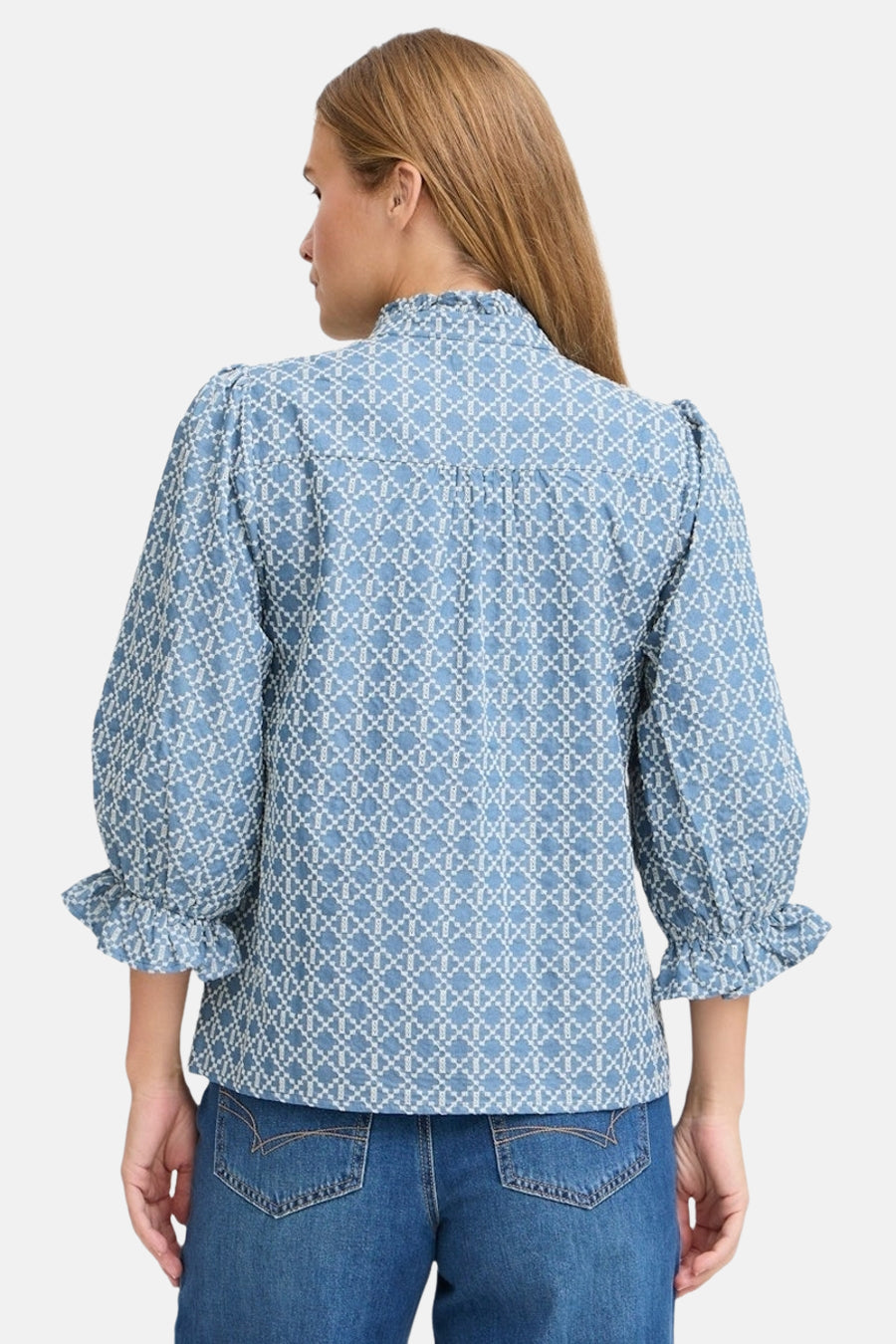 Jeanshemd blauw - PULZ - PULZ