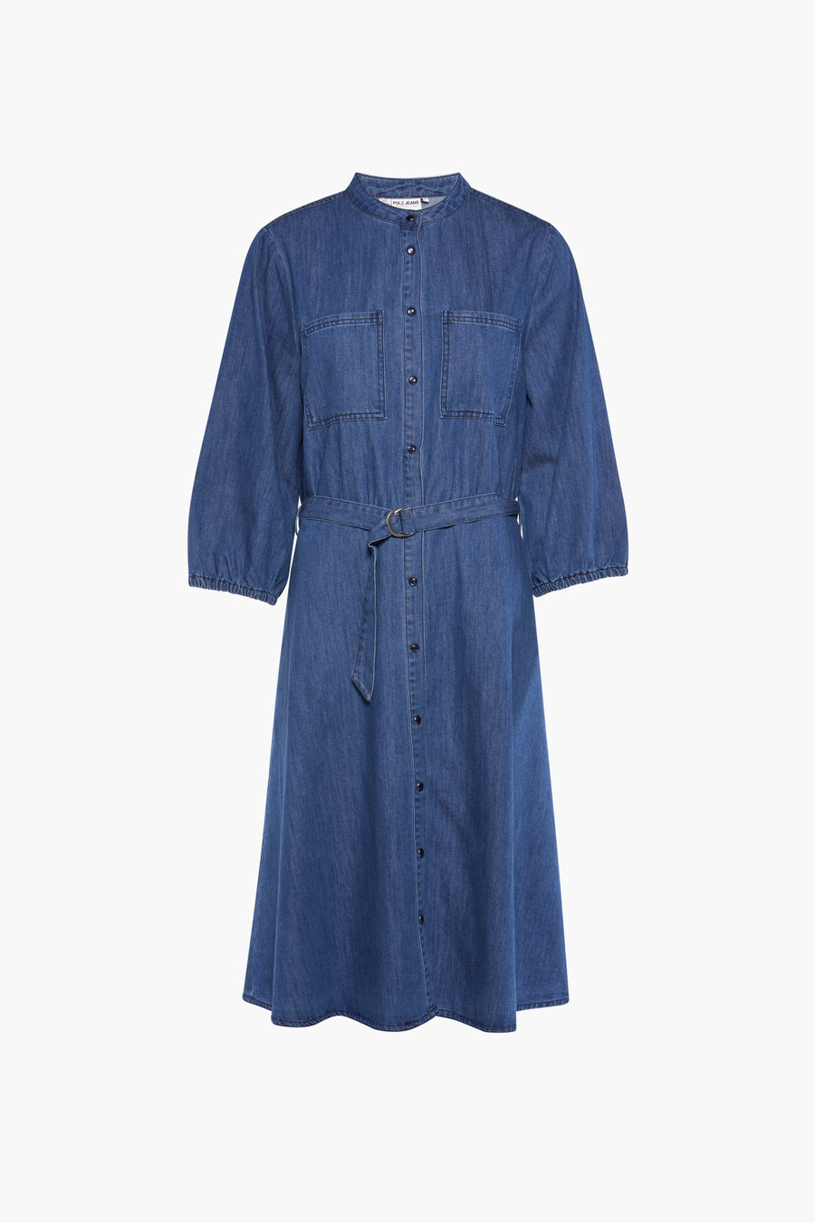 Robe longue - mid blue denim - PULZ