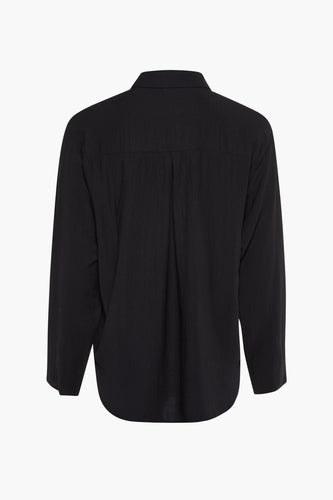 Chemise à manches longues - noir