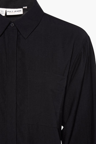 Chemise à manches longues - noir