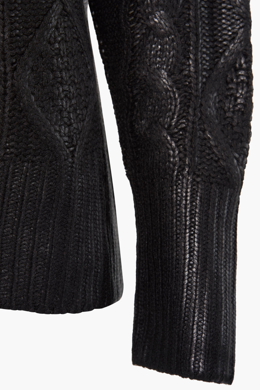 Pull met ronde hals - zwart - PULZ