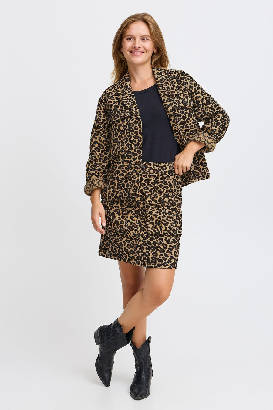 Korte rok - bruin - PULZ