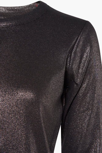 T-shirt met lange mouwen - zwart - PULZ