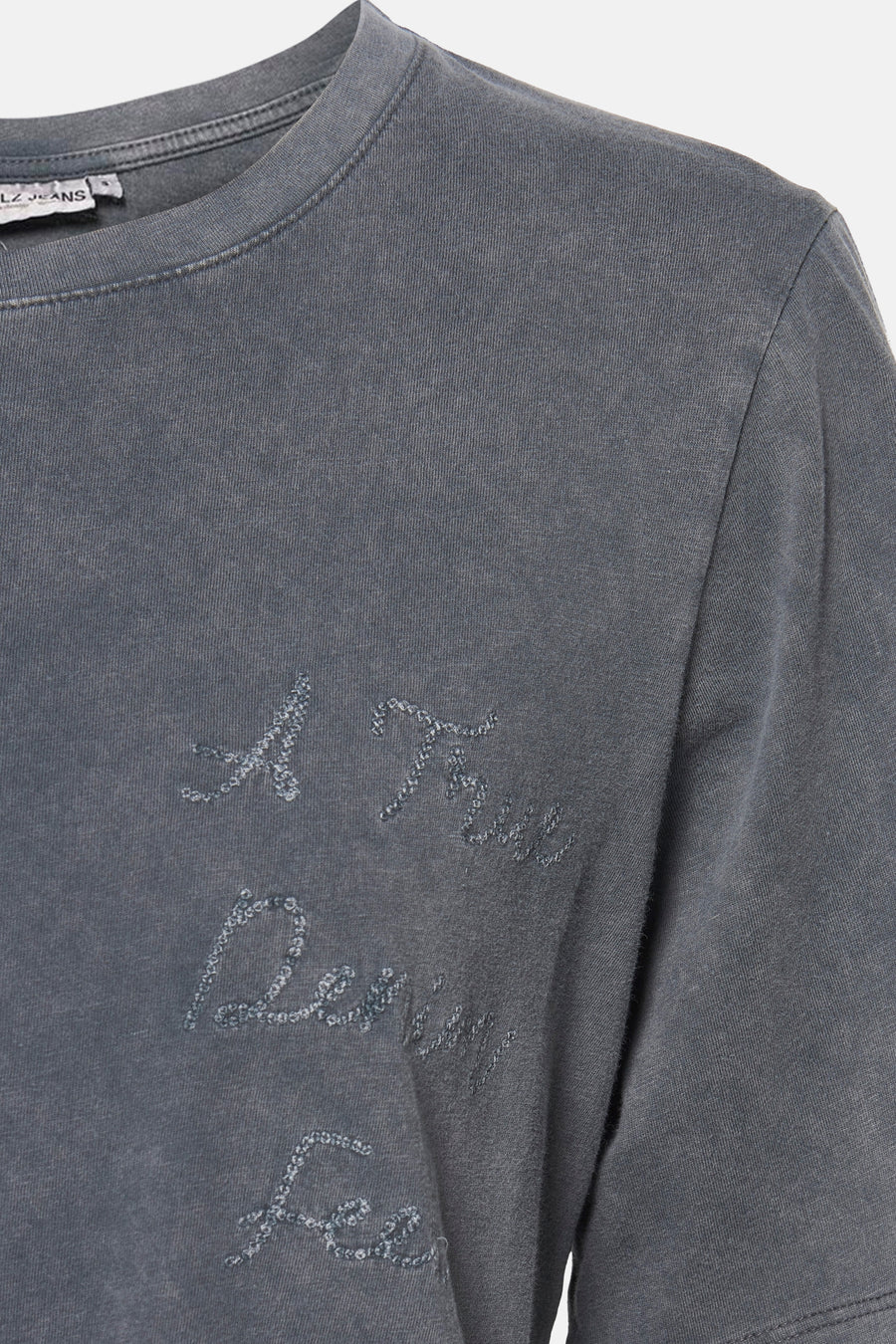 T-shirt met korte mouwen - grijs - PULZ