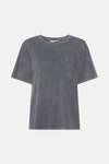 Top uni manche courte Gris - PULZ