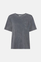 Top uni manche courte Gris - PULZ