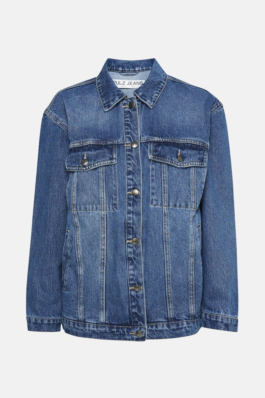 Veste en jean - mid blue denim - PULZ