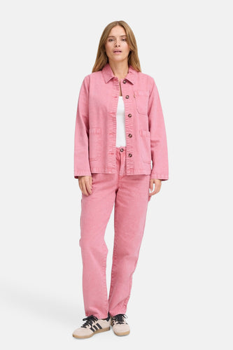 Jeansjas - roze