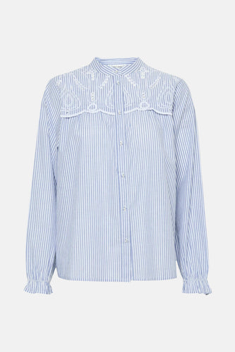 Hemd met lange mouwen - blauw - PULZ