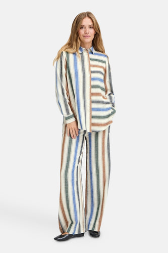 Chemise à manches longues - multicolore