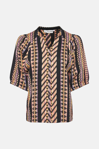 Blouse met lange mouwen - Multicolor
