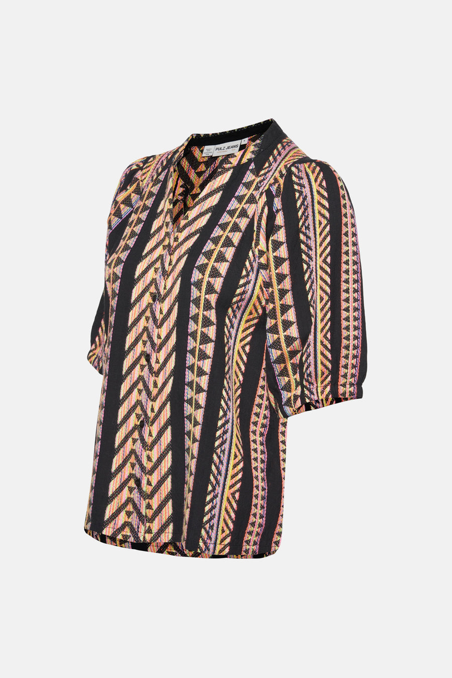 Blouse met lange mouwen - Multicolor - PULZ