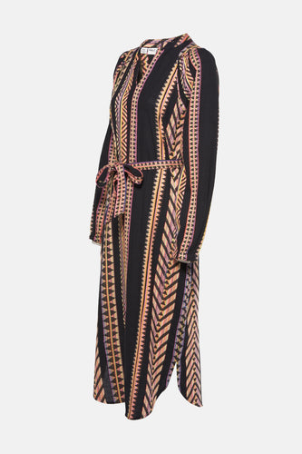 Kleedje met lange mouwen - Multicolor