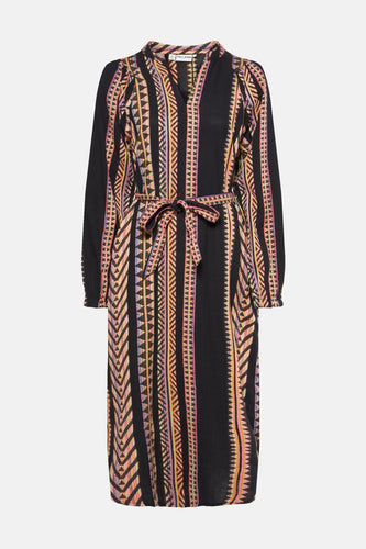 Kleedje met lange mouwen - Multicolor - PULZ